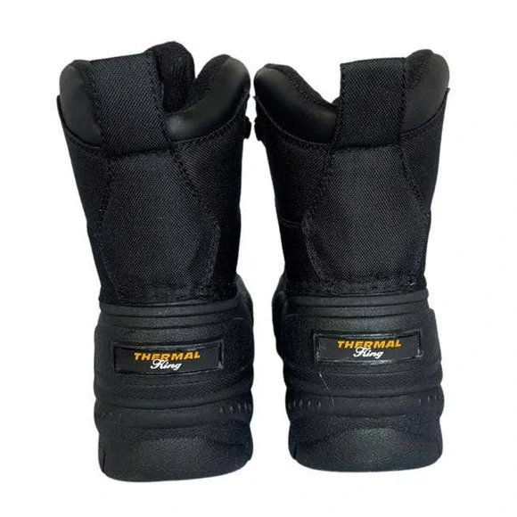 💎✨SEASONAL SALE✨💎 Thermal king JON Black Men's Boots - Picture 7 of 8